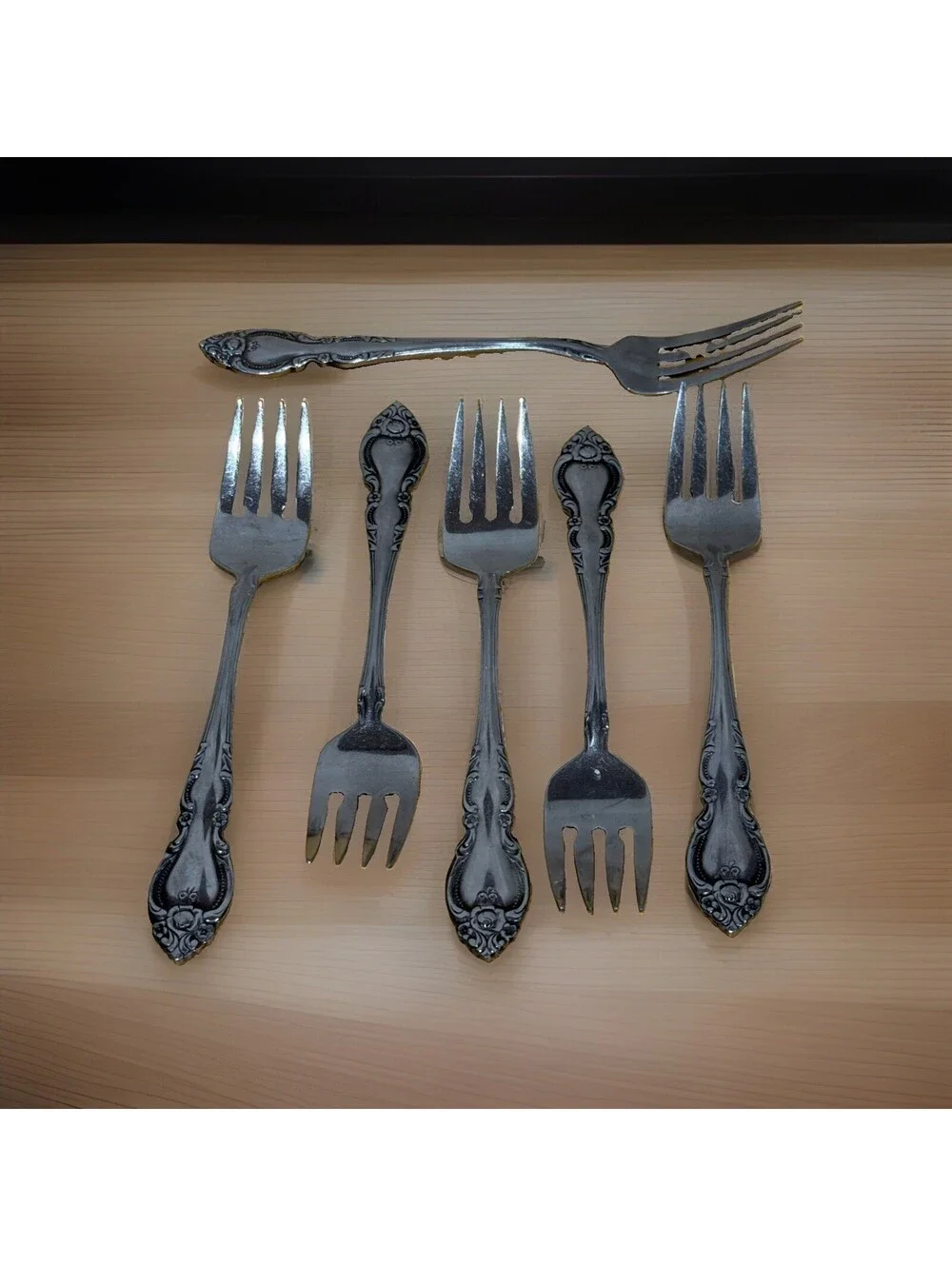 Oneida Northland Silver MALMAISON Old South Stainless Silverware Flatware Forks